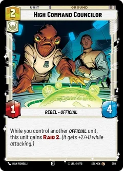 High Command Councilor (Foil) 759