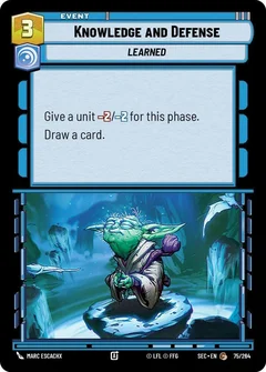 Knowledge and Defense 75/264