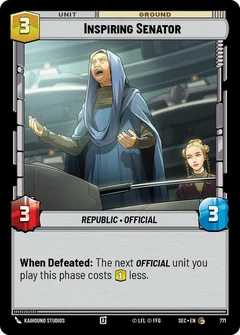 Inspiring Senator (Foil) 771