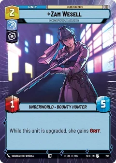 Zam Wesell - Inconspicuous Assassin (Hyperspace Foil) 785