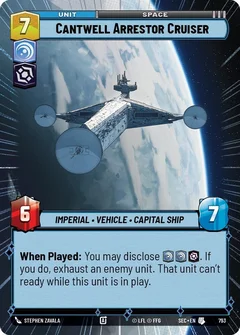 Cantwell Arrestor Cruiser (Hyperspace Foil) 793