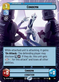 Condemn (Hyperspace Foil) 794