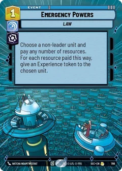 Emergency Powers (Hyperspace Foil) 796