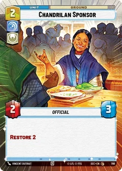 Chandrilan Sponsor (Hyperspace Foil) 799