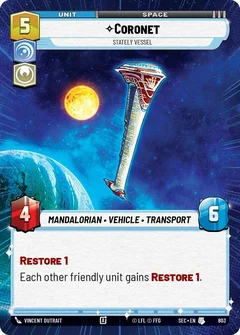 Coronet - Stately Vessel (Hyperspace Foil) 803