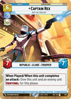 Captain Rex - Into the Firefight (Hyperspace Foil) 804