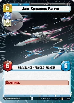 Jade Squadron Patrol (Hyperspace Foil) 805