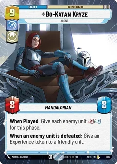 Bo-Katan Kryze - Alone (Hyperspace Foil) 807