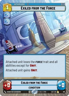 Exiled from the Force (Hyperspace Foil) 810