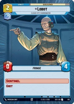 Lobot - Cloud City Coordinator (Hyperspace Foil) 813