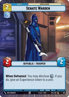 Senate Warden (Hyperspace Foil) 815