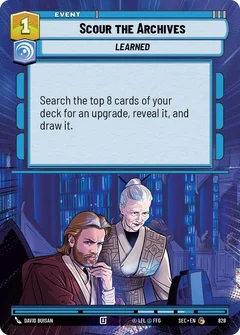 Scour the Archives (Hyperspace Foil) 828