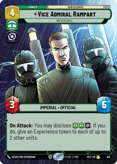 Vice Admiral Rampart - On Schedule (Hyperspace Foil) 841