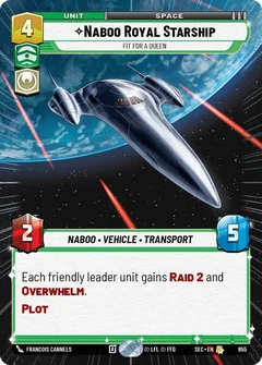 Naboo Royal Starship - Fit For A Queen (Hyperspace Foil) 855