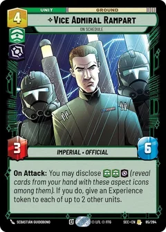 Vice Admiral Rampart - On Schedule 85/264