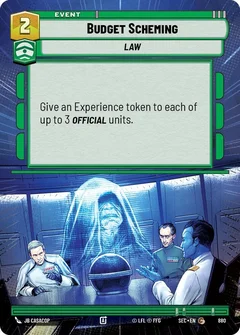 Budget Scheming (Hyperspace Foil) 880