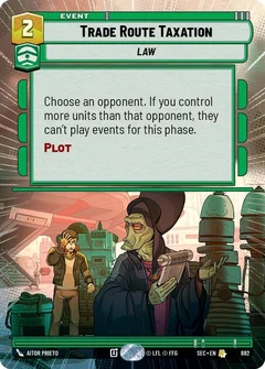 Trade Route Taxation (Hyperspace Foil) 882
