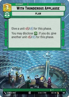 With Thunderous Applause (Hyperspace Foil) 885
