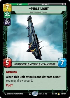 First Light - Threatening Elegance 88/264
