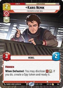 Karis Nemik - Freedom is a Pure Idea (Hyperspace Foil) 904