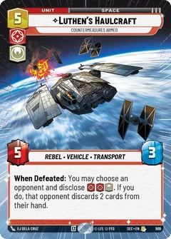 Luthen's Haulcraft - Countermeasures Armed (Hyperspace Foil) 909