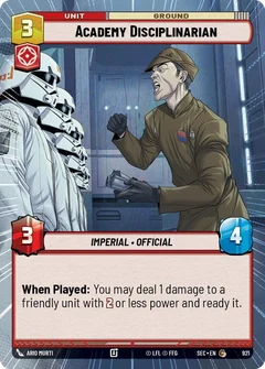Academy Disciplinarian (Hyperspace Foil) 921