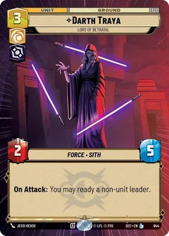 Darth Traya - Lord of Betrayal (Hyperspace Foil) 944