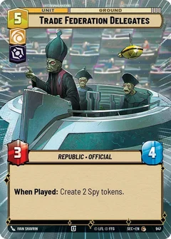 Trade Federation Delegates (Hyperspace Foil) 947
