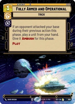 Fully Armed and Operational (Hyperspace Foil) 950