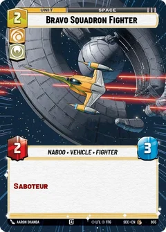 Bravo Squadron Fighter (Hyperspace Foil) 955