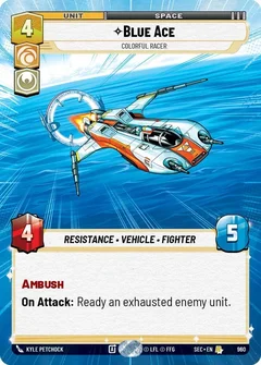 Blue Ace - Colorful Racer (Hyperspace Foil) 960