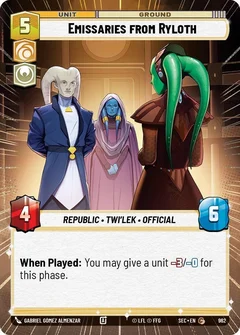 Emissaries from Ryloth (Hyperspace Foil) 962