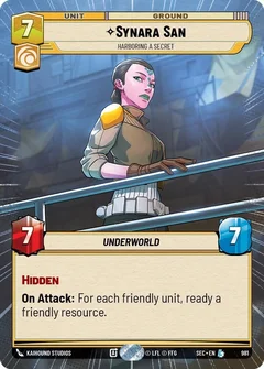 Synara San - Harboring a Secret (Hyperspace Foil) 981