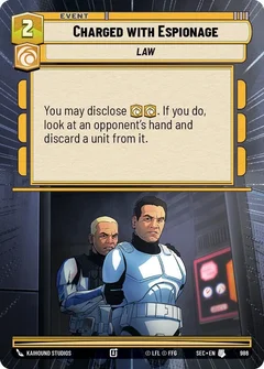 Charged with Espionage (Hyperspace Foil) 986