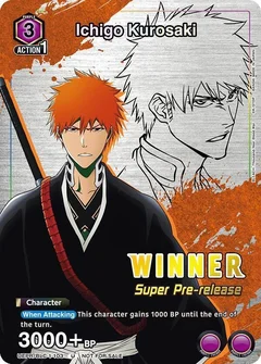 Ichigo Kurosaki (Super Pre-Release Winner) UE01ST/BLC-1-103