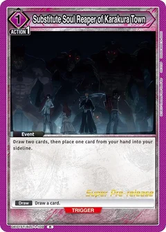 Substitute Soul Reaper of Karakura Town UE01ST/BLC-1-109