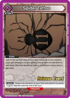 Spider Tattoo UEPR/HTR-1-064