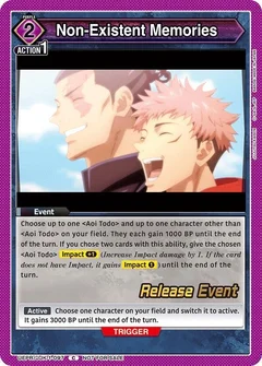 Non-Existent Memories UEPR/JJK-1-097