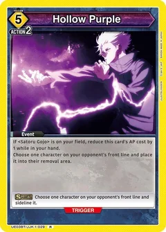 Hollow Purple UE03BT/JJK-1-029