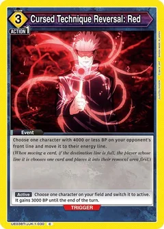 Cursed Technique Reversal: Red UE03BT/JJK-1-030