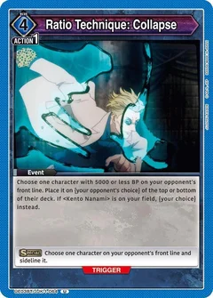 Ratio Technique: Collapse UE03BT/JJK-1-064
