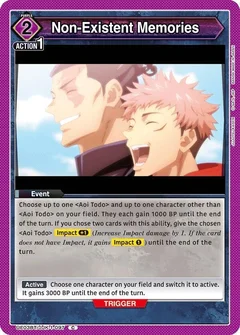Non-Existent Memories UE03BT/JJK-1-097