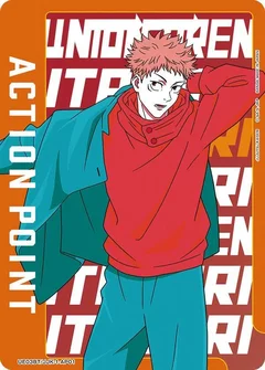 Action Point Card (AP01) (Yuji Itadori) UE03BT/JJK-1-AP01