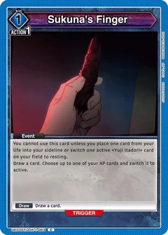 Sukuna's Finger UE03ST/JJK-1-063