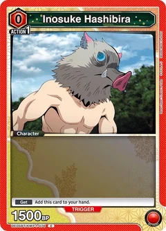 Inosuke Hashibira (076) (Box Topper Foil) UE05BT/KMY-1-076