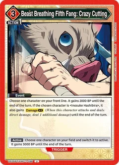 Beast Breathing Fifth Fang: Crazy Cutting UE05BT/KMY-1-098