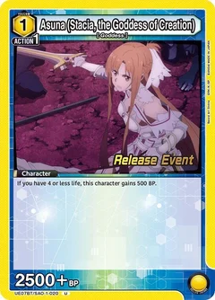 Asuna (Stacia, the Goddess of Creation) (020) UE07BT/SAO-1-020