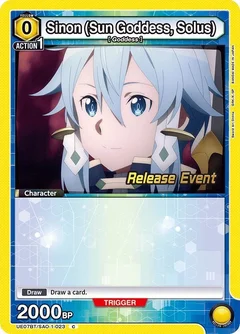 Sinon (Sun Goddess, Solus) (023) UE07BT/SAO-1-023