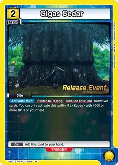Gigas Cedar UE07BT/SAO-1-029