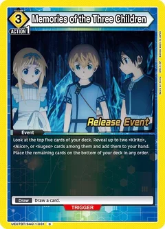 Memories of the Three Children UE07BT/SAO-1-031
